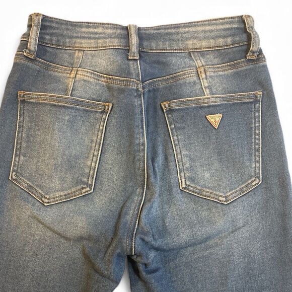 GUESS Los Angeles Tamara Skinny Jeans Womens Size 27 Blue Denim Cotton High Rise - Picture 4 of 9